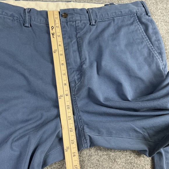 Polo Ralph Lauren Chino Pants Mens size 38x30 Blue Pocket Logo - Picture 4 of 9
